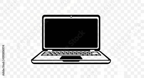 vector laptop computer