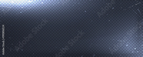 Noir film effect on black background. Light camera leak bw, light overlay effect for old vintage movie frame. Lens degrade with white color, scratch and dust, negative vector illustration.	