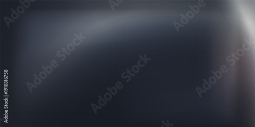 Noir film effect on black background. Light camera leak bw, light overlay effect for old vintage movie frame. Lens degrade with white color, negative vector illustration.	