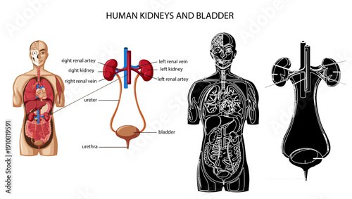 HUMAN KIDNEYS AND BLADDER  icon