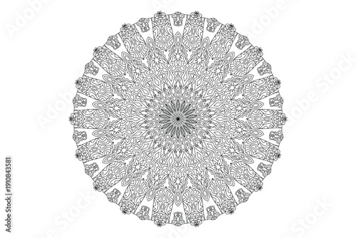 Mandala Design with Beautiful work