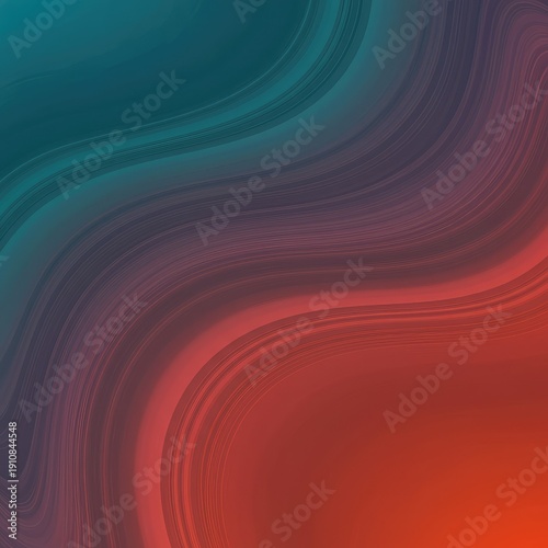 Abstract background featuring dynamic distortion and fluid warping of a gradient surface, ideal for modern design templates ,vibrant ,digital ,energetic