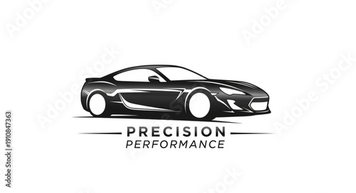 Sports Car Precision Performance Logo.
