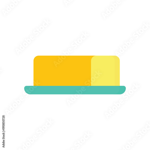 Cheseecake vector illustration on a white background