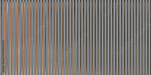 Vector ribbed glass texture background. Blue white grey green ribbed glass. Mesh gradient. acrylic ribbed bath surface. Reeded glass background semitransparent overlay. Bath wall window