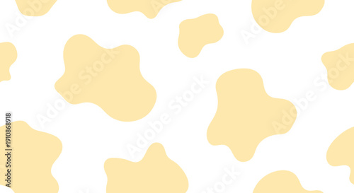 cow hide pattern seamless beige animal skin texture.