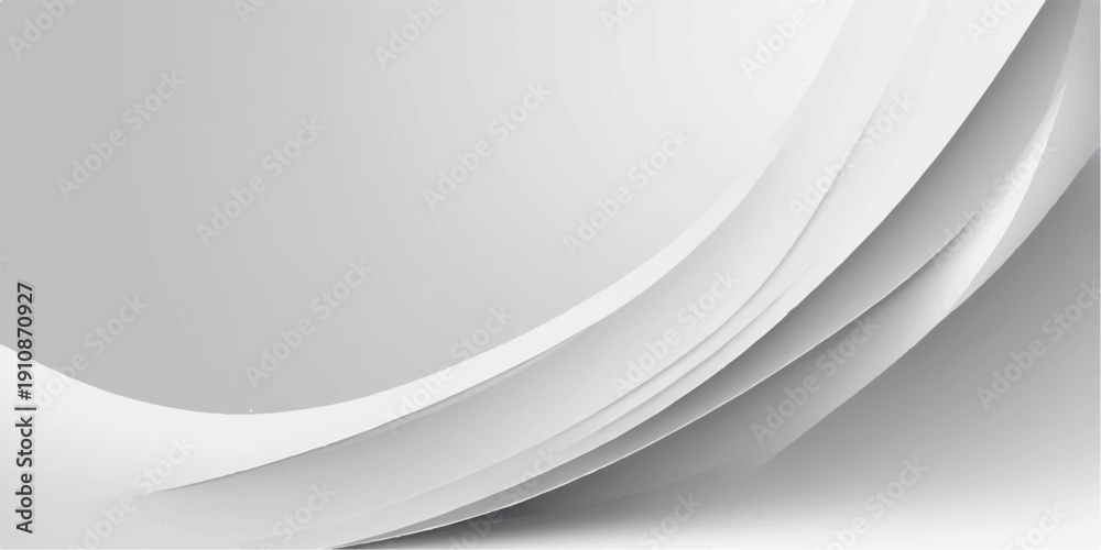 custom made wallpaper toronto digitalAbstract white paper background with wavy design and frame