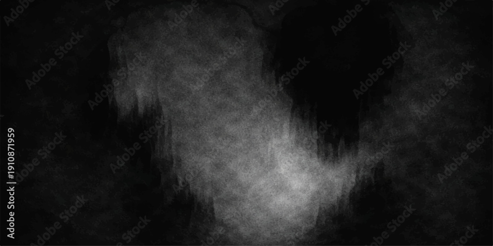 Φωτογραφία Abstract silhouettes of a man and woman moving in slow motion through a dark nig