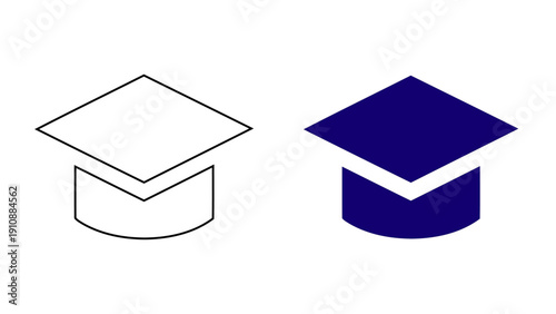 Minimalist Open Book Icon, Modern Education and E-learning Symbol, Abstract Pamphlet and Publishing Vector for Digital Library