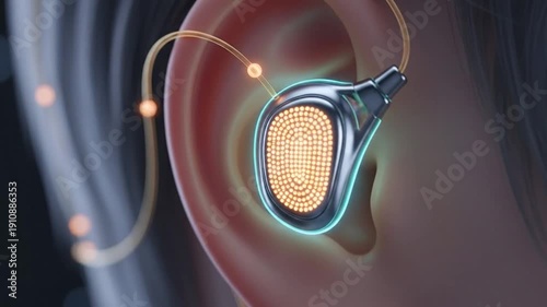 Advanced Hearing Aid Technology - A Futuristic Medical Innovation.