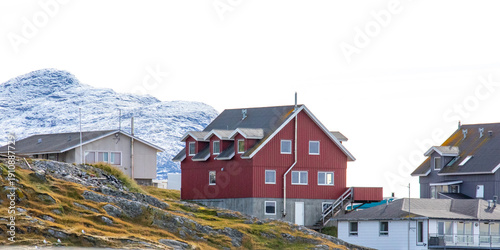 Nuuk, Greenland, September 2025, Family Homes and Houses