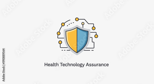 Shield Icon with Health Technology Assurance.