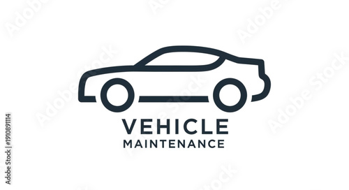 Vehicle Maintenance Car Service Logo.