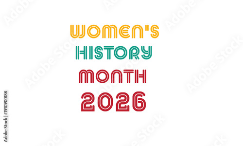 women's history month day banner 2026