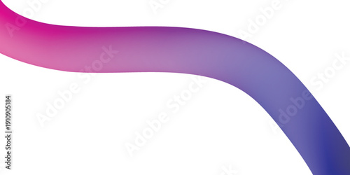 Colorful gradient wave shapes