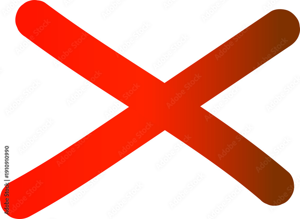 Obraz premium red cross