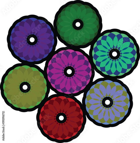 Spectrum Blossom Cluster