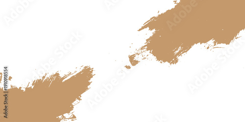 Abstract watercolor paint splash design featuring a grunge texture world map and a brown tree silhouette on old dirty paper vector illustration
