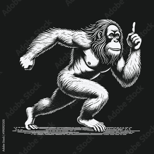 Orangutan with an Idea: A Powerful Illustration of Intelligence.