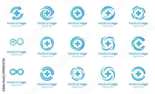 Medical Logo Health Icon Vector Logo Design