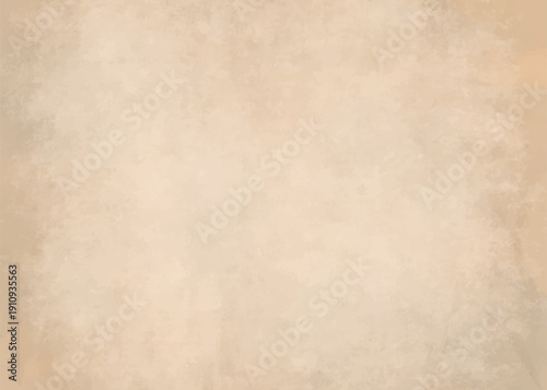 Vintage parchment texture background, faded beige grunge paper, abstract aged template	
