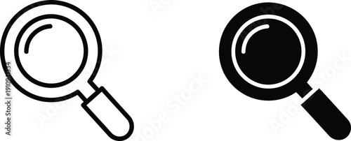 Magnifying Glass Icons