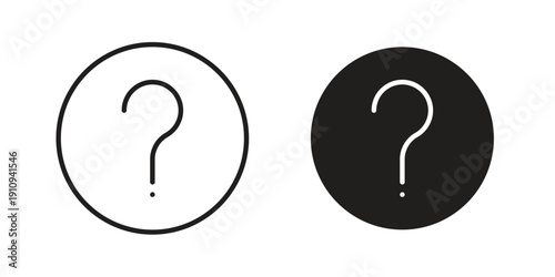 Help icon illustrations. Pack of vector icons for ui ux