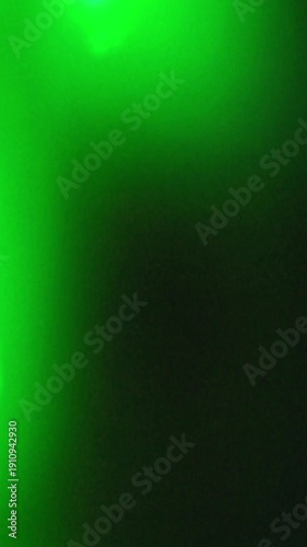 Fresh Vertical Bokeh Light Flash Transition, Dynamic Neon Green Gradient Abstract Video Sequence. great for sale ad
