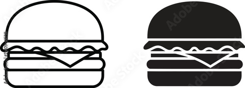 Burger icons