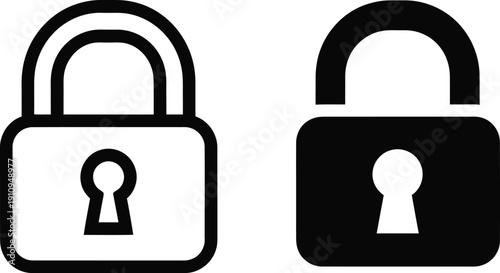 Lock and Security Icon Set