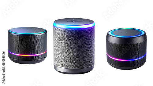 High-resolution realistic product photo of a modern cylindrical Bluetooth speaker wit 