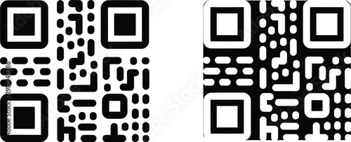 QR Code Symbols in Black and White