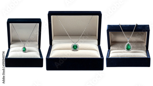 High-resolution realistic product photography of a hand-cut diamond necklace with 
