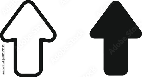 Upward Arrow Icons