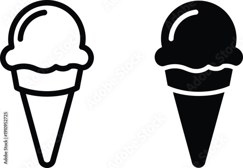 Ice Cream Cone Icons