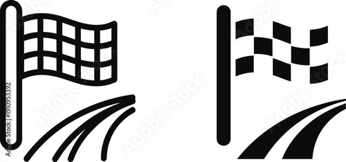 Racing Flags and Track Icons