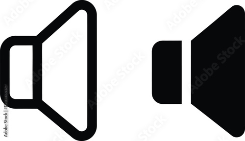 Sound Volume Control Icons