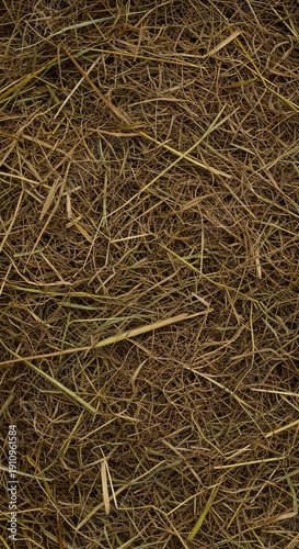 A large pile of dried timothy hay, essential fiber for healthy digestion in pet rabbits and guinea pigs, providing necessary forage material ,healthy ,yellow ,diet