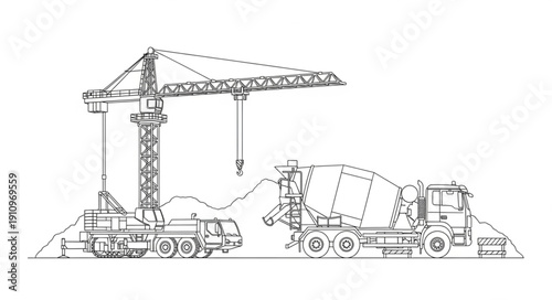 Crane lifting heavy machinery equipment.