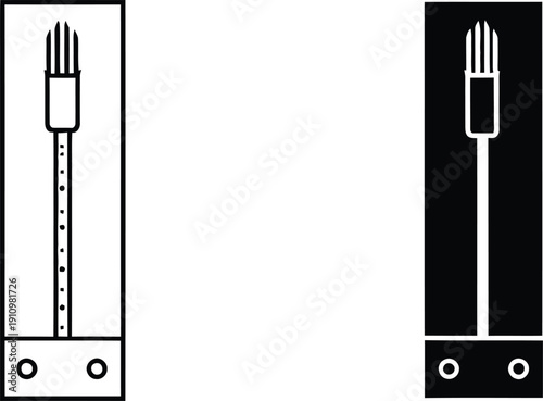 Electric Fork Symbol Variations