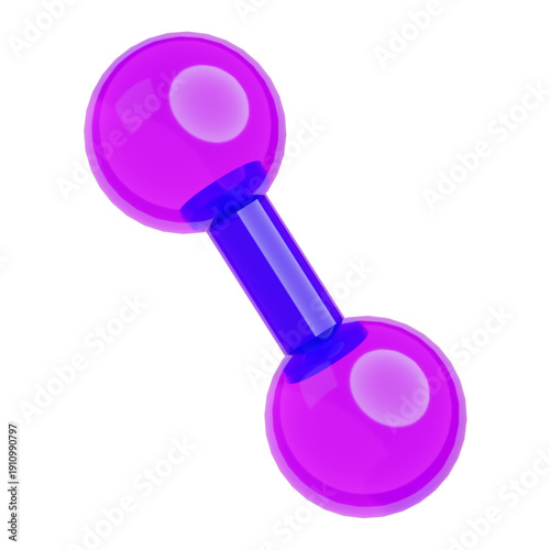 3D Abstract Connector Shape
