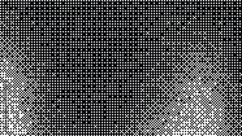 Grayscale pixelated texture with gradient effect