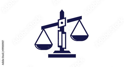 Justice Scales Representing Balance, Fairness, Legal Concepts, and Equality Visuals