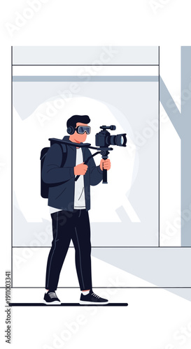 Filmmaker Captures Futuristic Visions With Advanced Video Technology Equipment