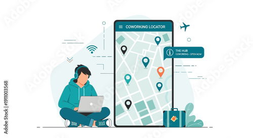 Find Your Next Workspace With Digital Coworking Locator App Innovation
