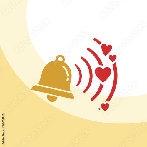 Golden Bell Rings Out With Love And Affectionate Vibes