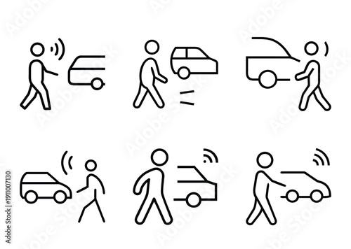 Smart car technology unlocks with a simple approach in six configurations