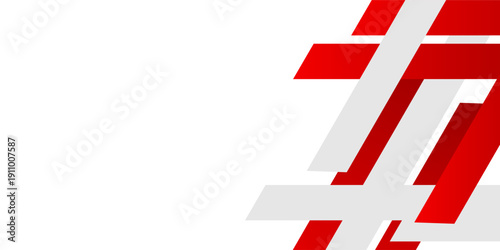 Hi-tech red corporate abstract background. Geometric vector design. eps 10