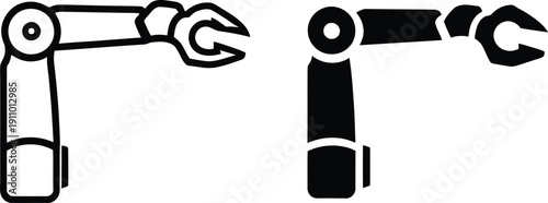 Industrial Robot Arms with Wrench