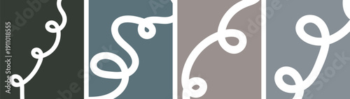 fluid wavy lines for art, modern feel motivational design